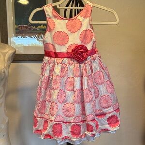 Sweet Heart Rose Pink Floral Dress